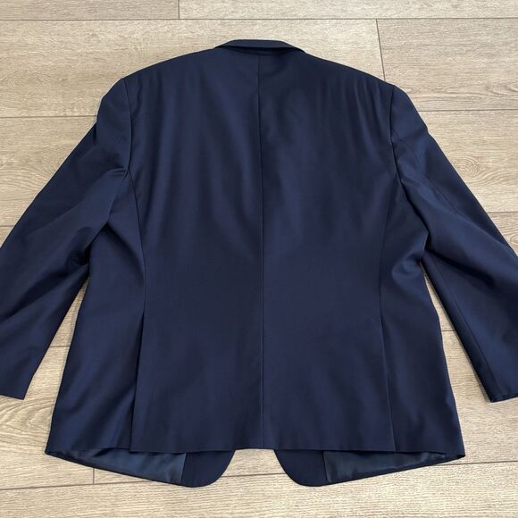 Lauren Ralph Lauren Classic Blazer Men 46R LRL Navy Gold Buttons Wool Sport Coat - Picture 5 of 9